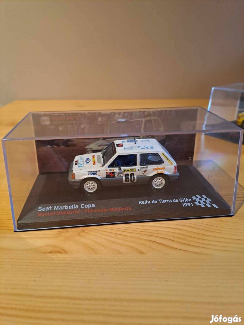 1:43 Ixo Seat Marbella Copa rally modell