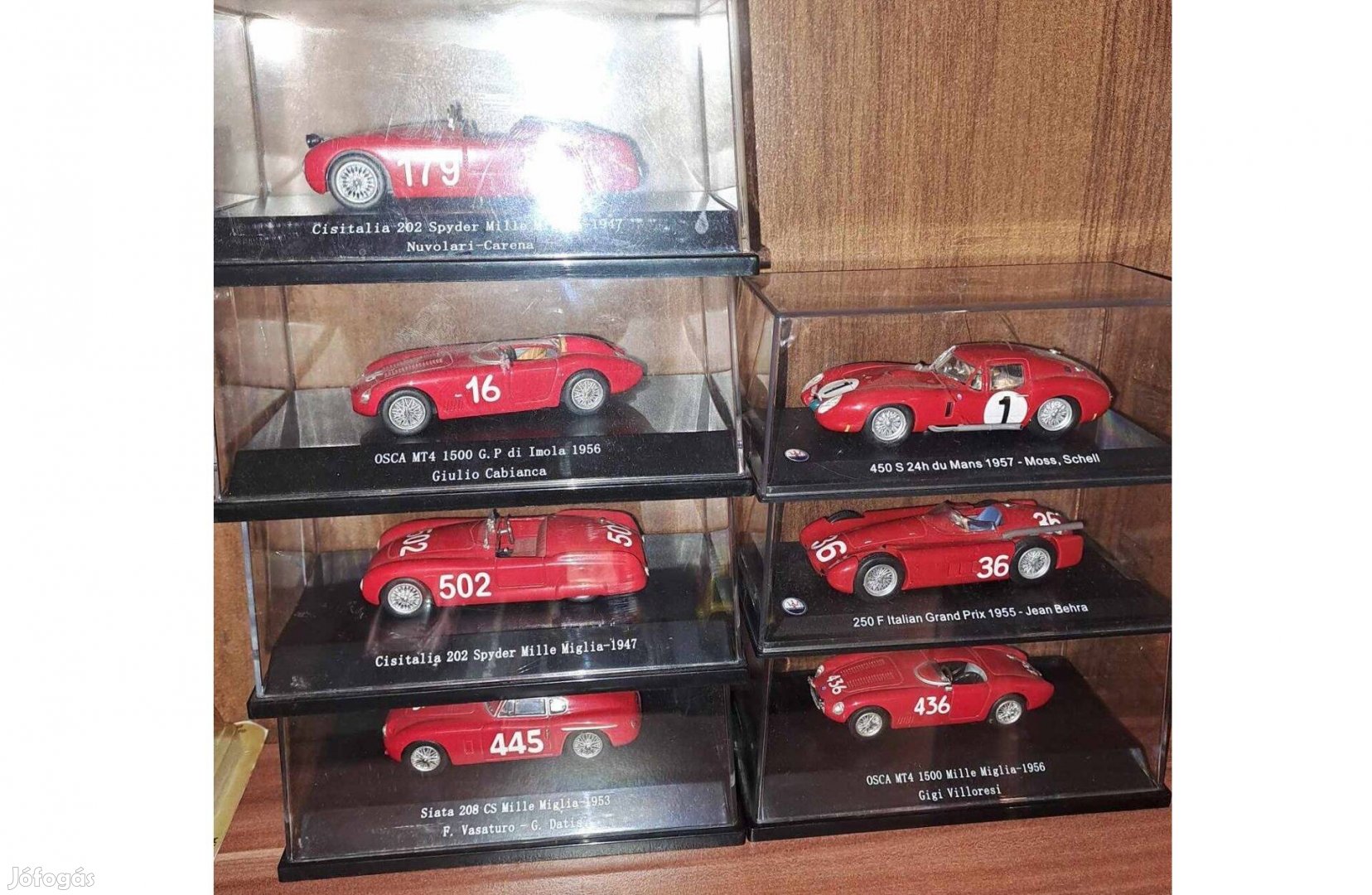 1:43 Mille Miglia Ferrari modellek