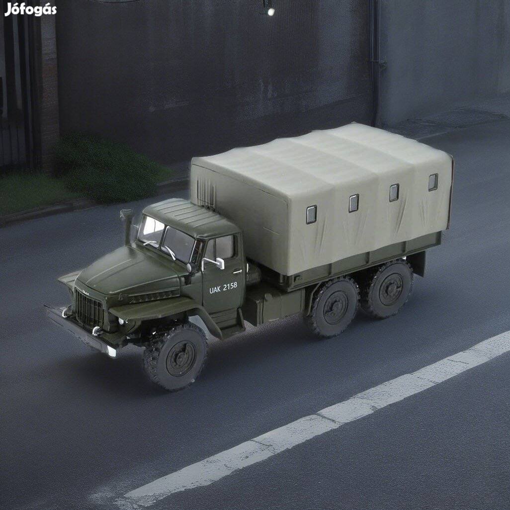 143 Ural 375D - teherautó modell 143 bontatlan csomagolásban