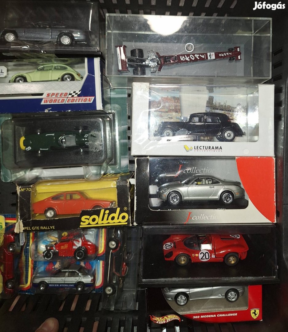 143 dobozos modellek, matchboxok 6000 ftdb egységáron