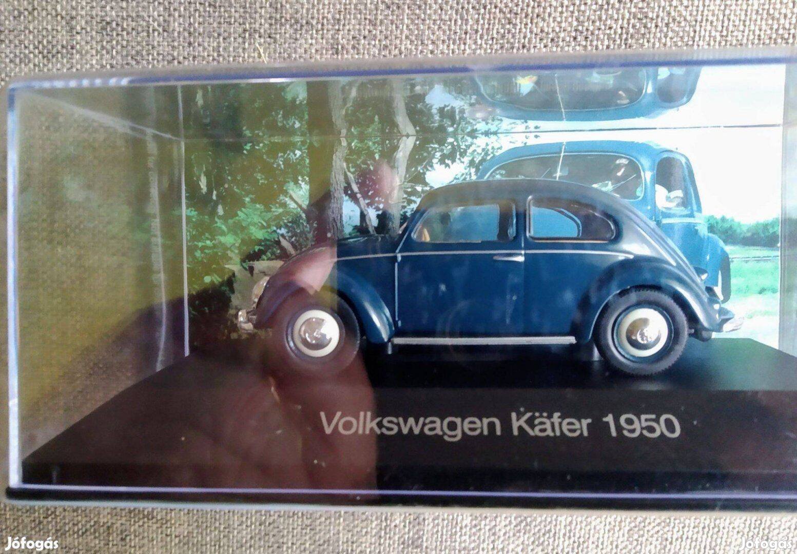 143 méretű makett 1950-es VW Volkswagen bogár autó modell