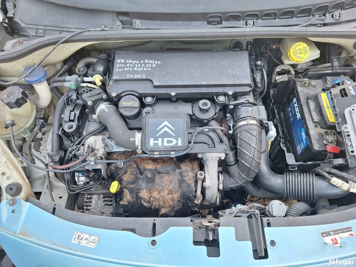 1.4 HDI motor minden alkatrésze eladó 