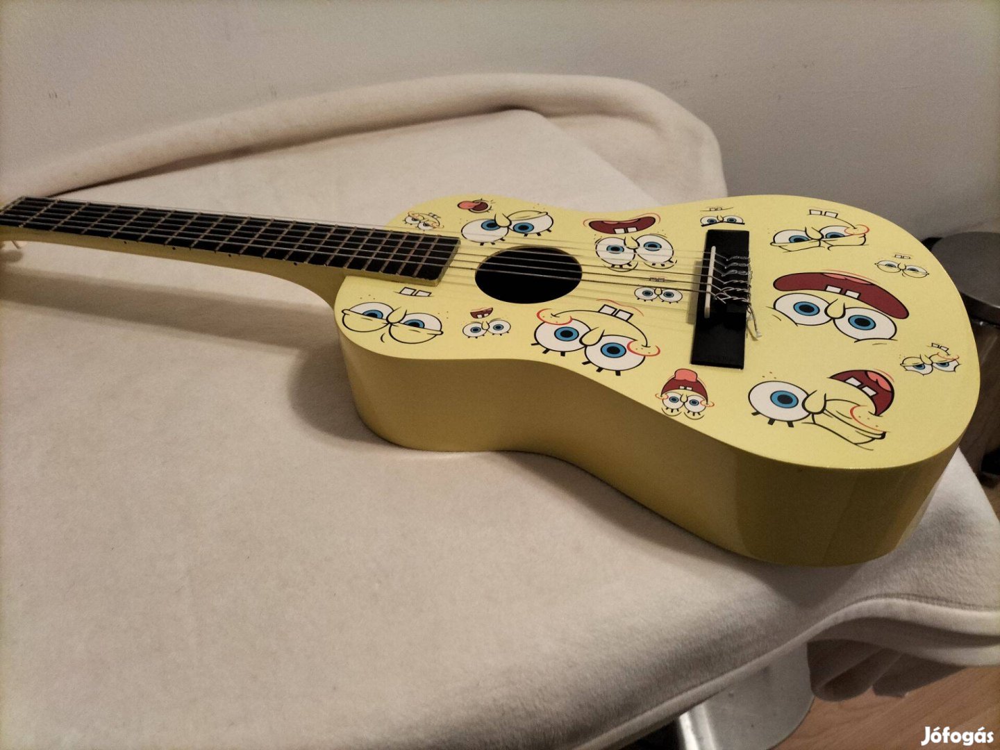 1/4-es Sponge Bob gyerek gitár eladó