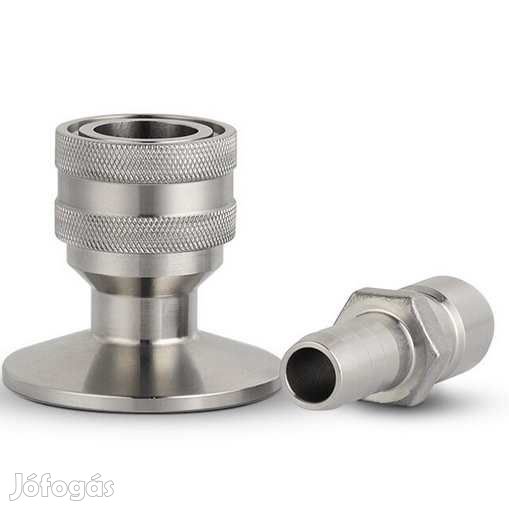 1,5"-os 50,5mm Tri-Clamp Gyorscsatlakozó szett csővéggel (4584)