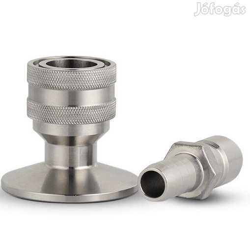 1,5"-os 50,5mm Tri-Clamp Gyorscsatlakozó szett csővéggel (4584)