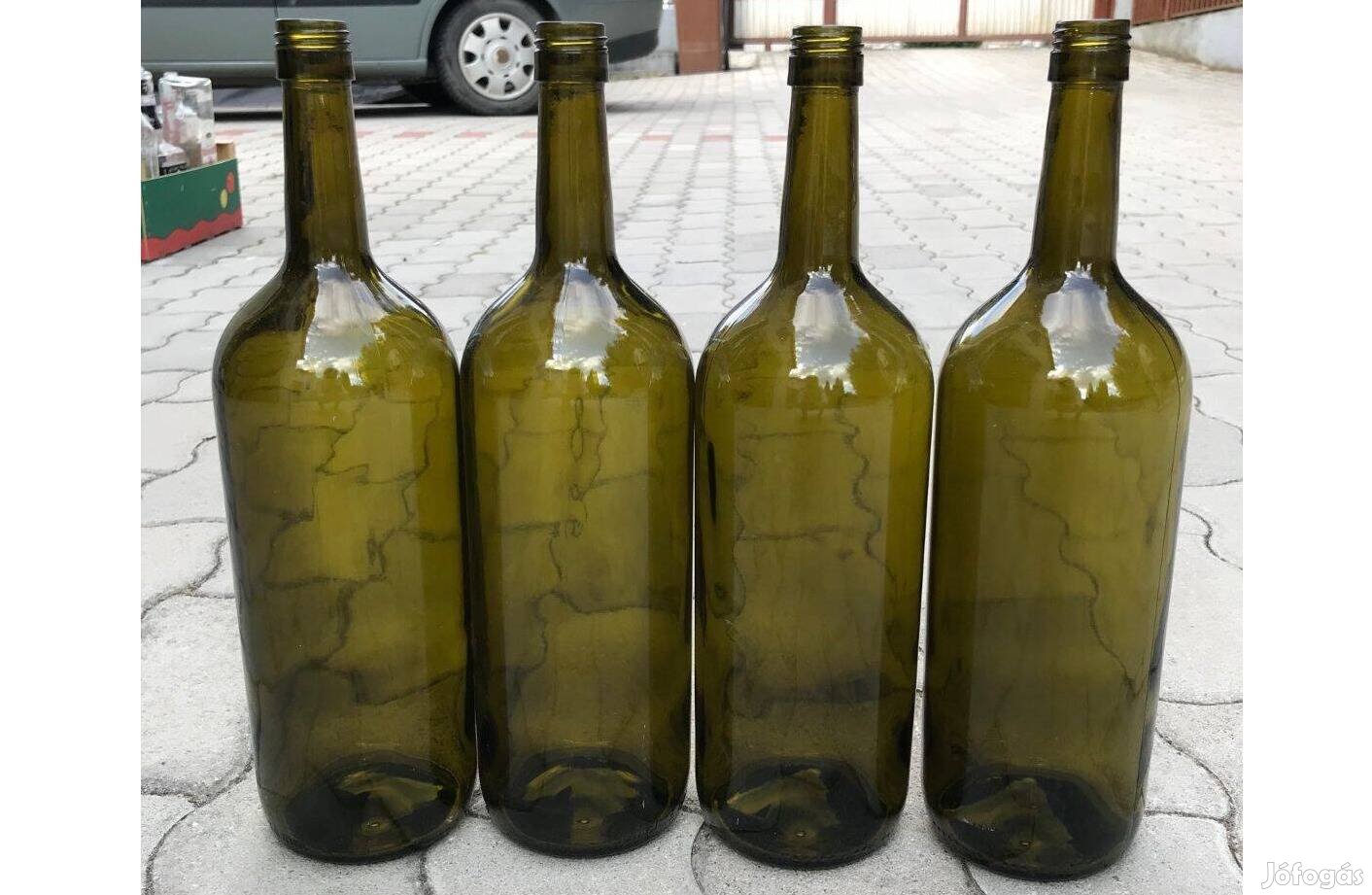 1,5 liter borosüveg boros palack (magnum) csavarzáras