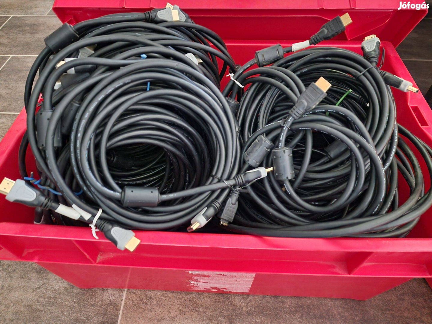 1-5 méter hosszú hdmi kábel 56 db