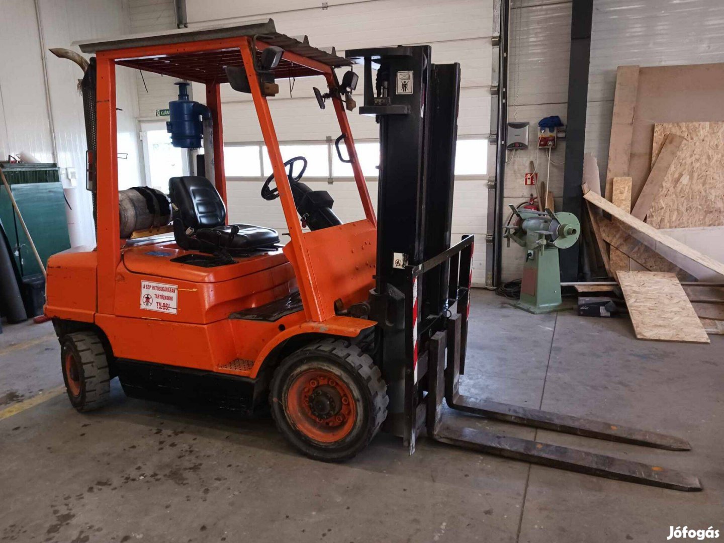 1.5 tonnás Hyster targonca eladó