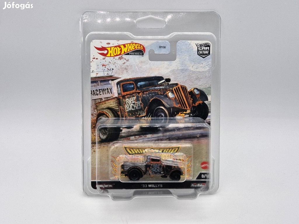 1:64 méretarányú Hot Wheels Premium bliszter kártya protektor - made