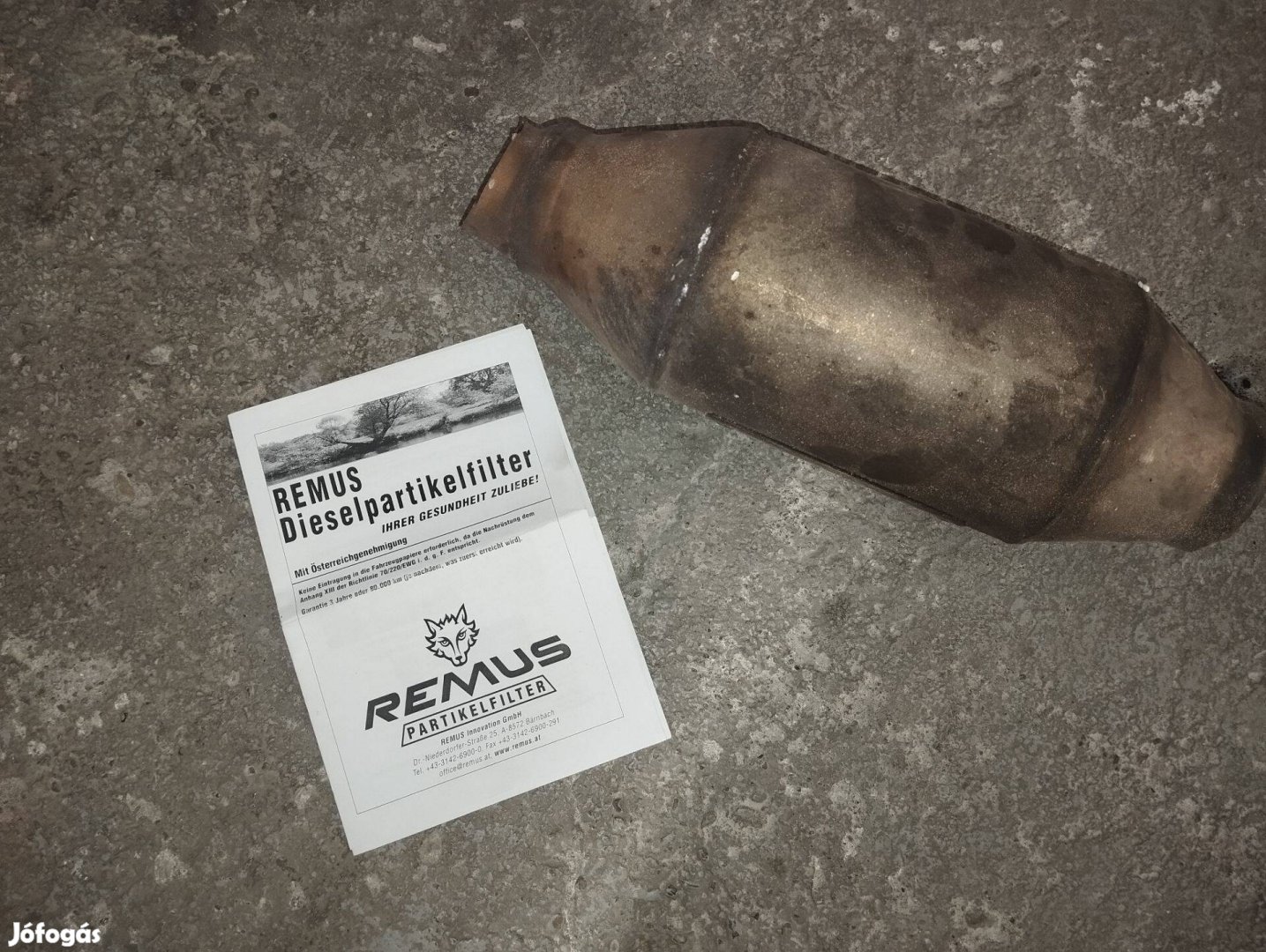 1.9 pd tdi AVF katalizátor