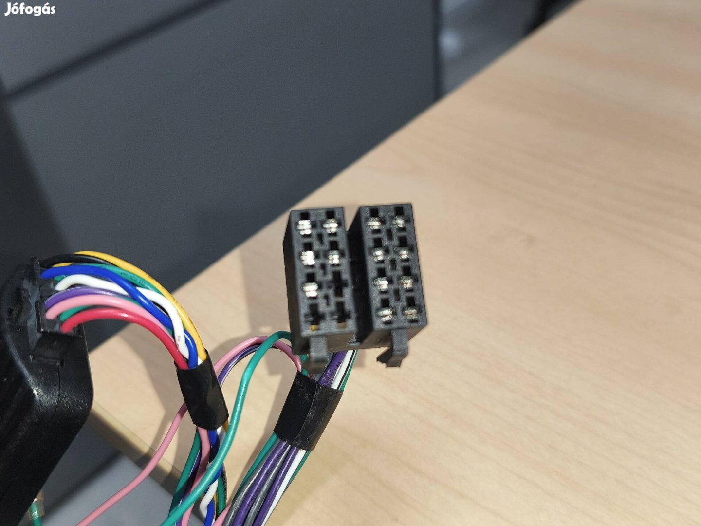 1 DIN átalakító keret + ISO csatlakozó