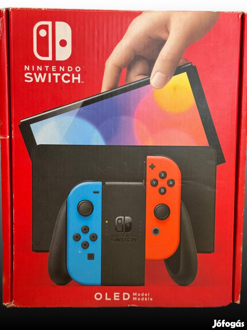 1 Év garanciával eladó Nintendo Switch Oled