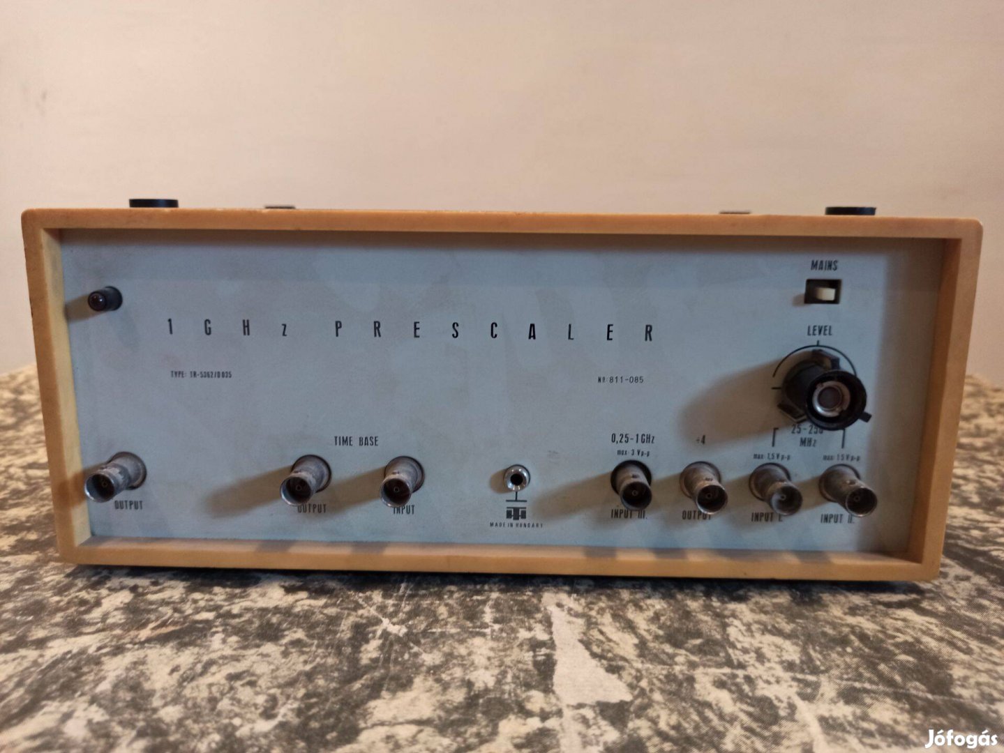 1 GHz-es pulzusszámláló - Prescaler - TR-5362D035