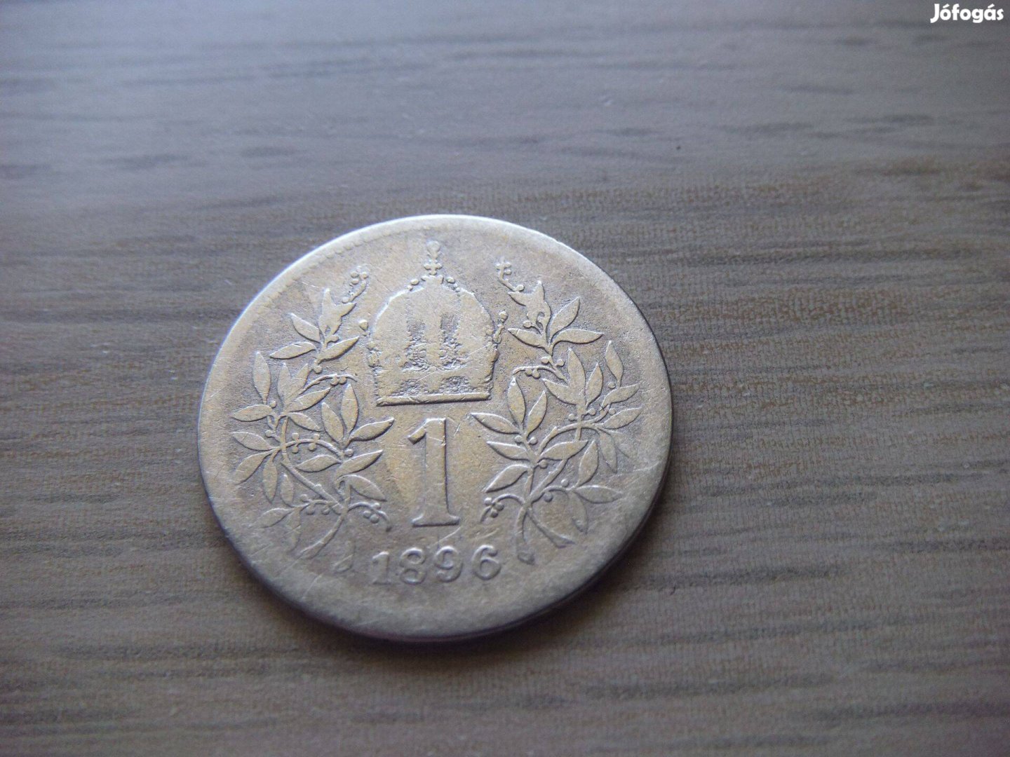 1 Korona 1896 Ezüstérem