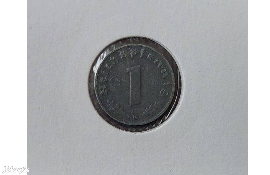 1 Reichspfennig (pfennig) 1940 D Foglalva