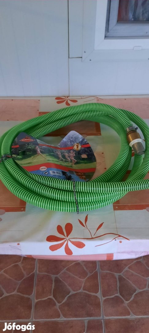 1 colos 7 m hosszú cső lábszeleppel