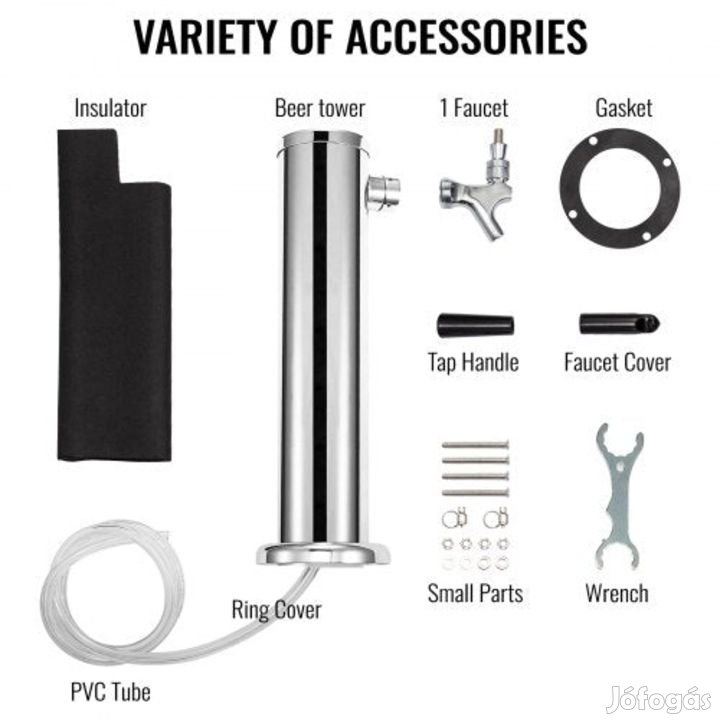 1 csapos sörtorony szett (5976)