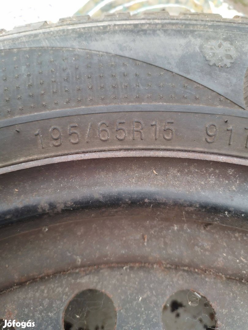 1 db 195/65 R15 Pót kerék