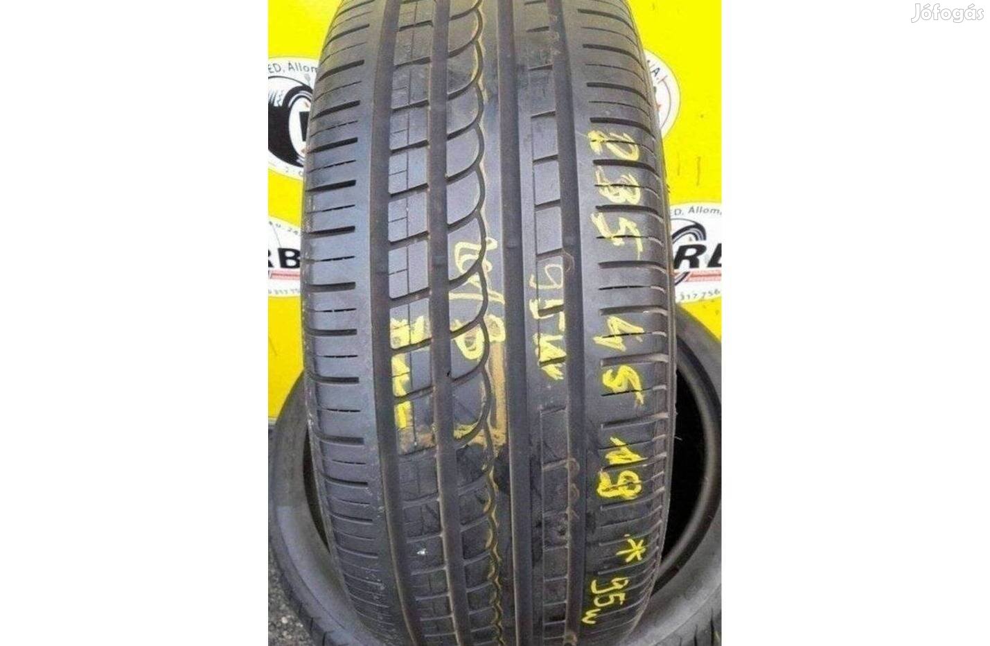 1 db 235/45 r19 Pirelli 2013 7mm 15 000 Ft