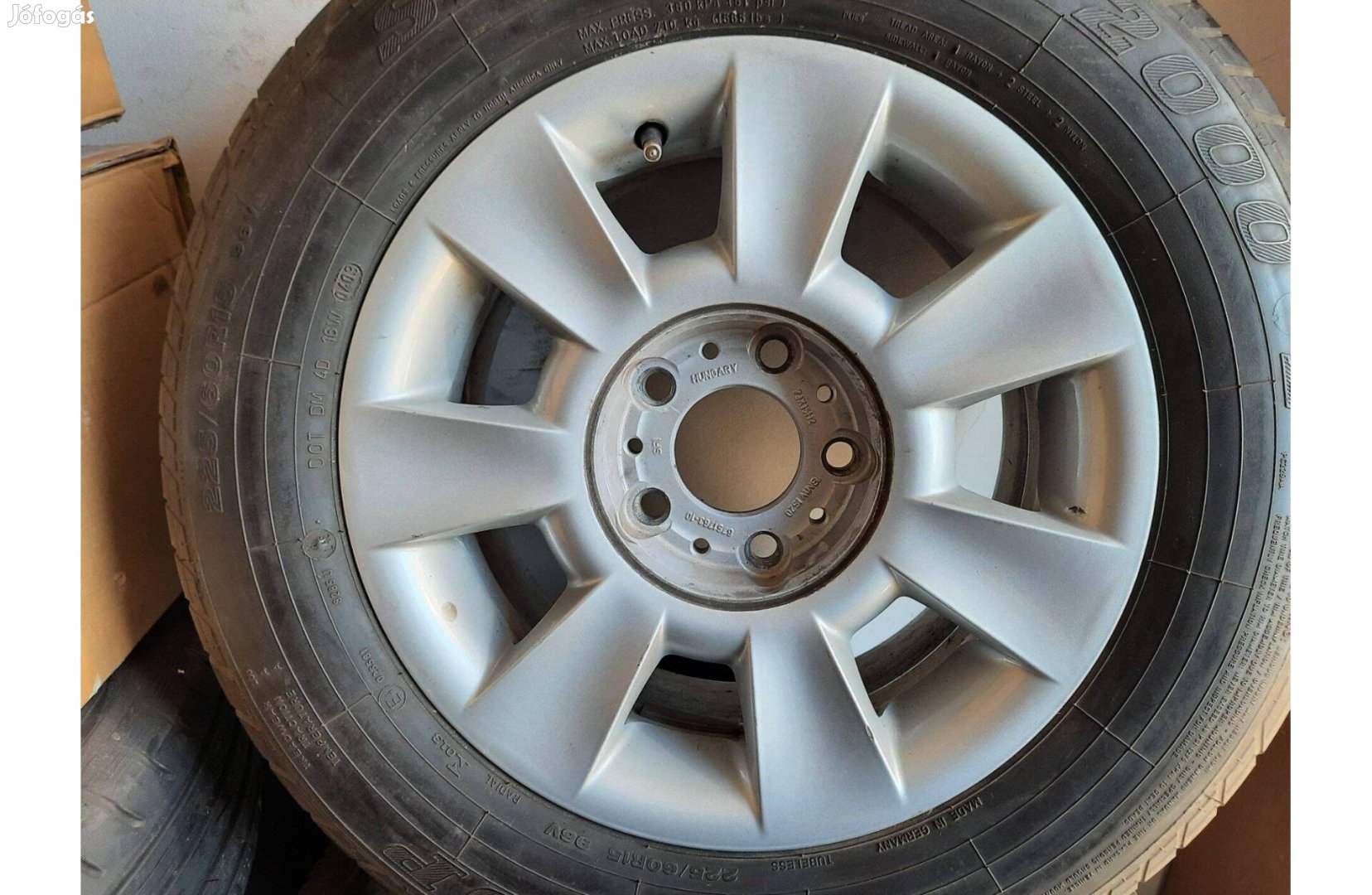 1 db Bmw 5 gyári alufelni :5x120 7Jx15 Et20 Style83 (6751763-10)