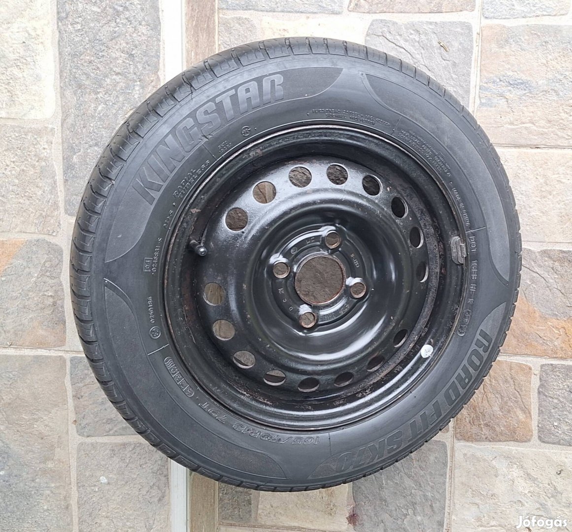 1 db Gyári Daewoo Opel Pótkerék Lemezfelni  R13 4x100