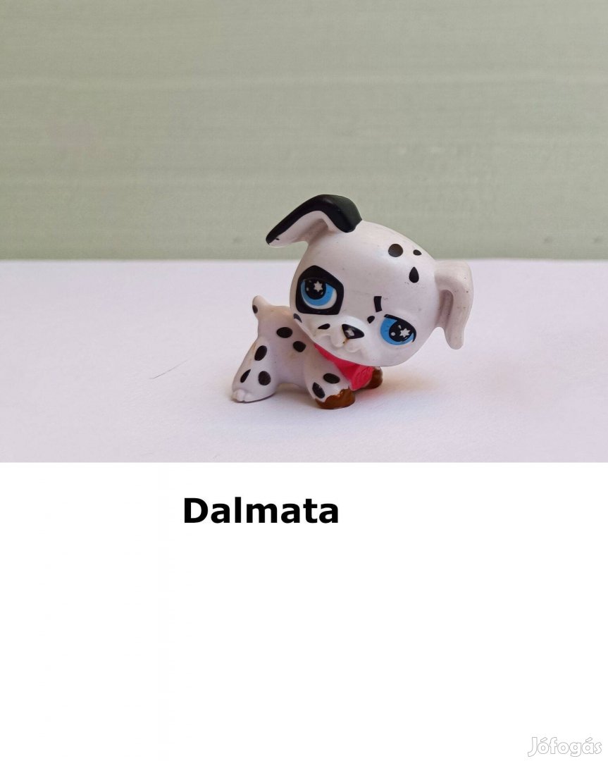1 db LPS Dalmata kutya figura