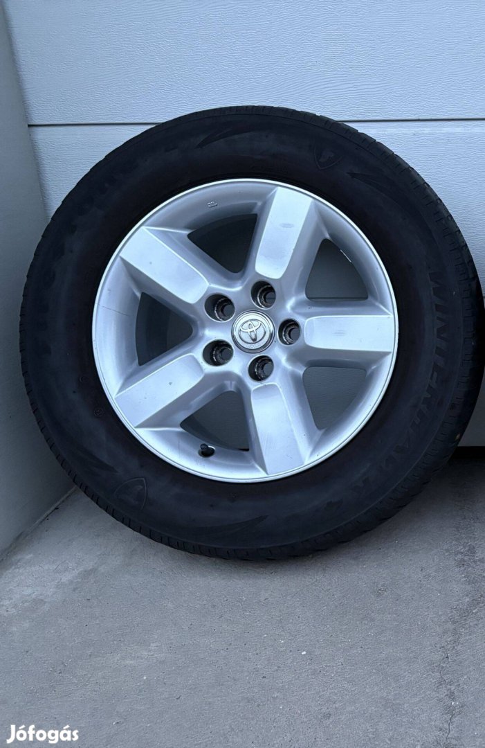 1 db Toyota 5x114.3 16" alufelni téli gumival olcsón