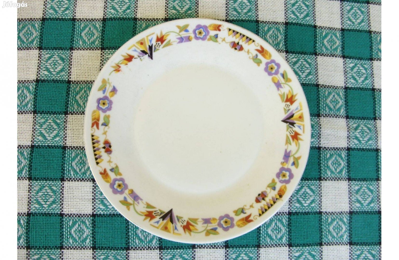 1 db Zsolnay porcelán süteményes tányér 15 cm