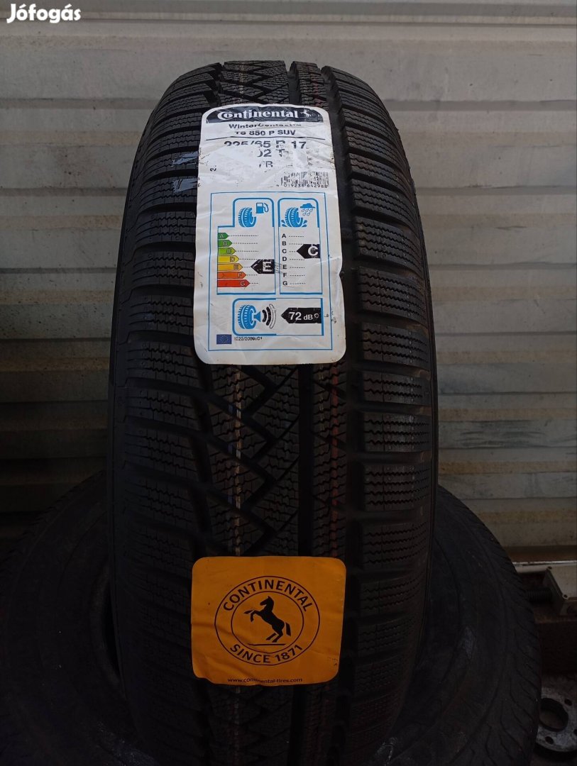 1 db új Continental Wintercontact TS850P 225/65 R17 102T téligumi