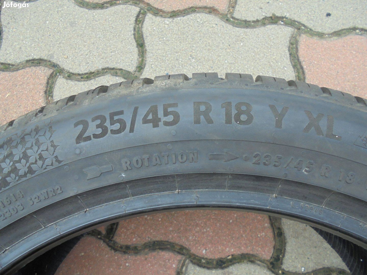 1 db új négyévszakos Continental 18-as gumi eladó