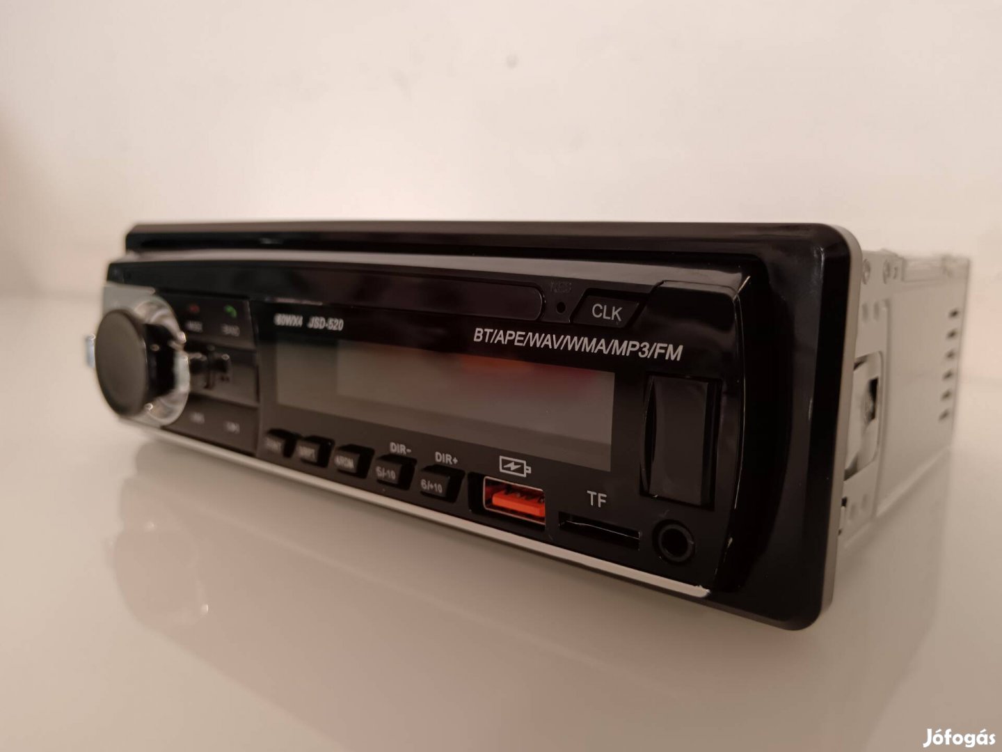 1 din usb bluetooth fejegység autórádió 4x80Watt 