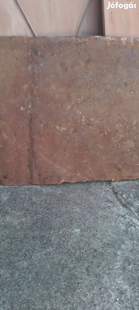 1 es vas lemez 125*250 cm Új csak rozsdás