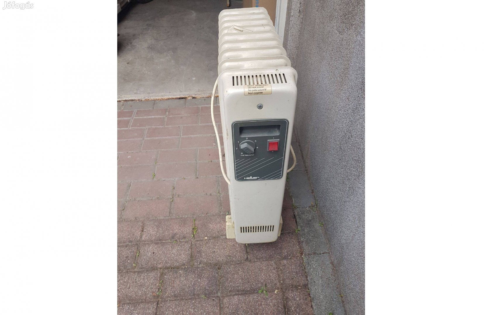 1 kwattos elektromos olajradiátor, használt, jó állapotú