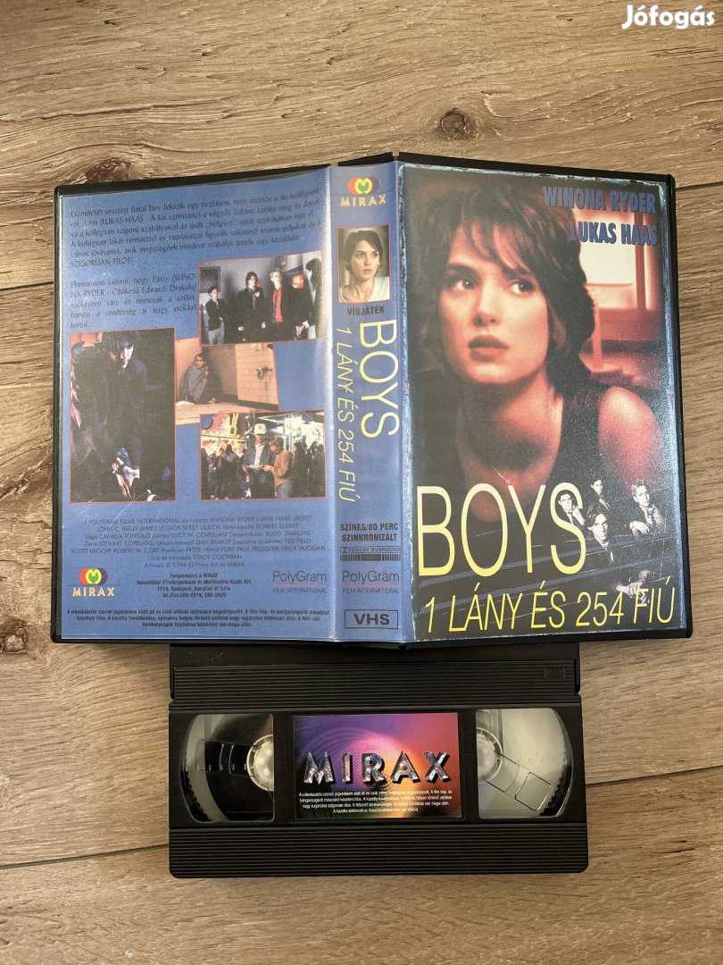 1 lány és 254 fiú vhs 