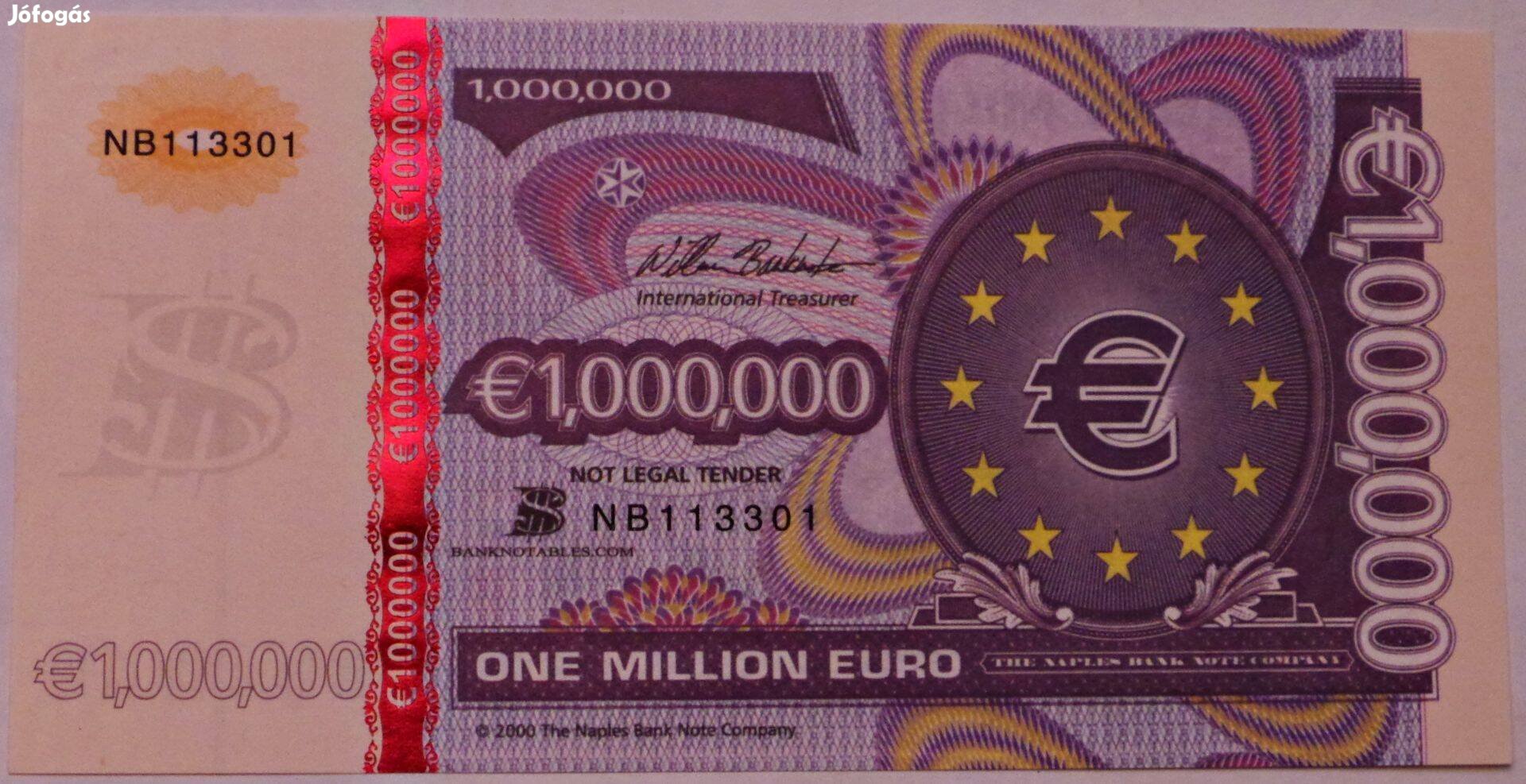 1 millió euró fantáziapénz #1
