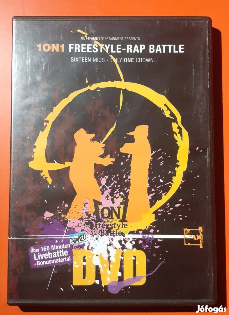 1 on 1 freestyle battle DVD Hip Hop - Rap