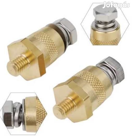 1 pár Csavaros M8 Akkumulátor Sarú  (5843)