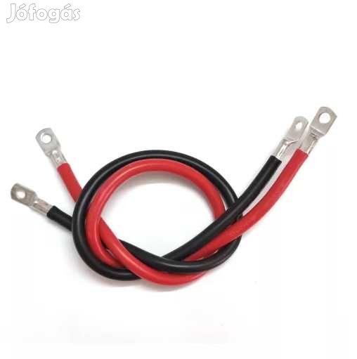 1 pár Inverter/Akkumulátor Kábel 35mm2 2AWG 500cm M8 (5968)