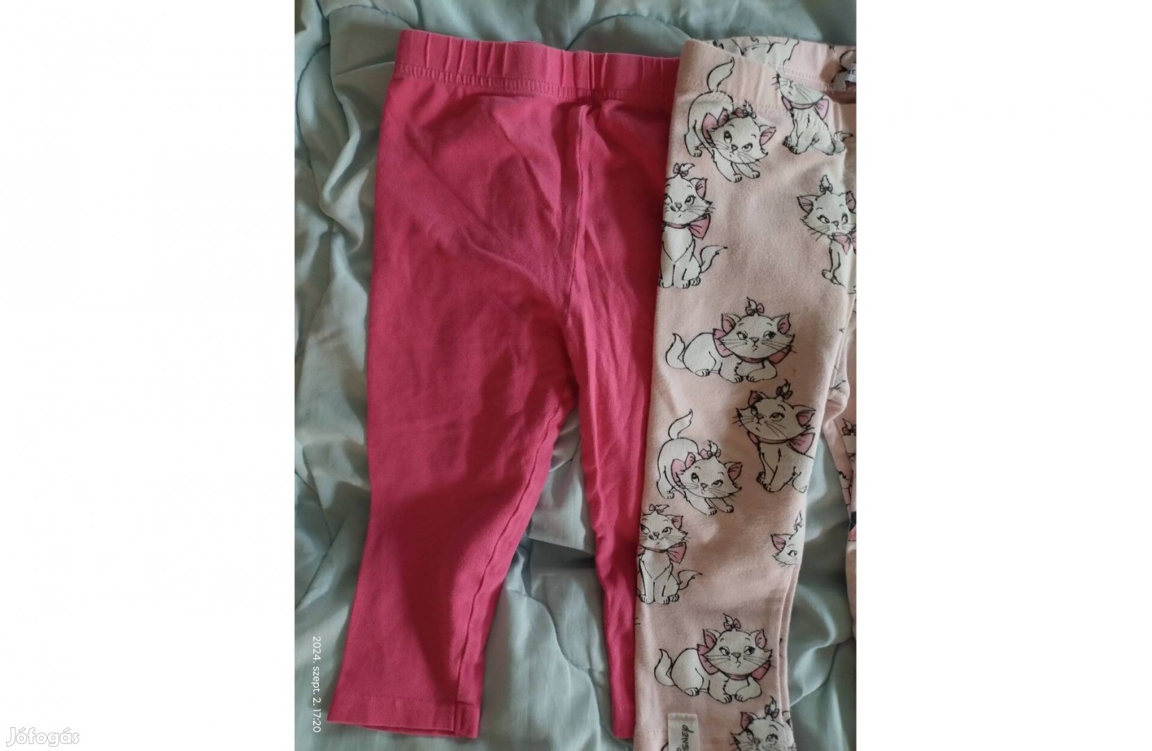 1 újszerű kislány leggings eladó, 80/86