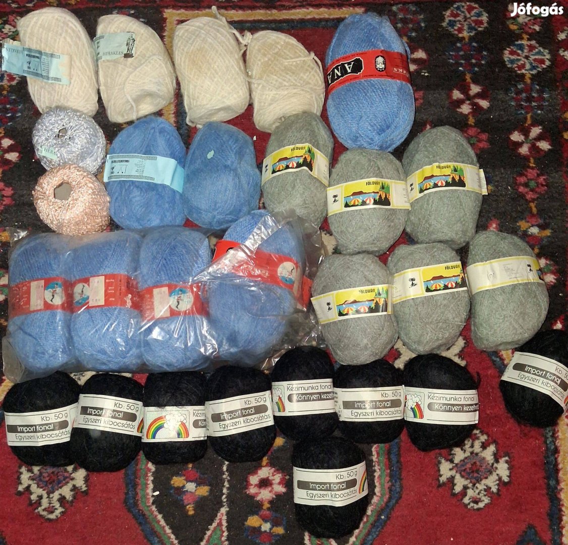 1 zsáknyi fonal kötéshez, horgoláshoz