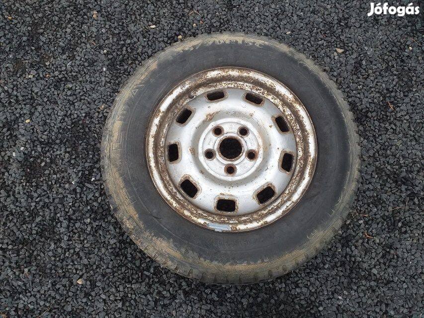 1db 15 coll VW Transporter T4 gyári acélfelni pótkerék 5x112