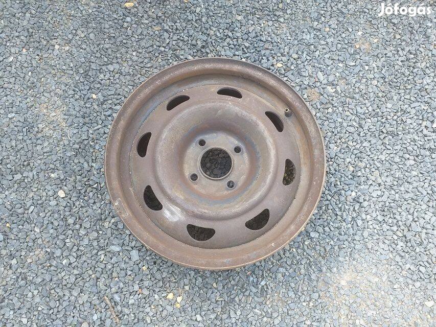1db 15 coll gyári Peugeot Citroen acéfelni pótkerék 4x108