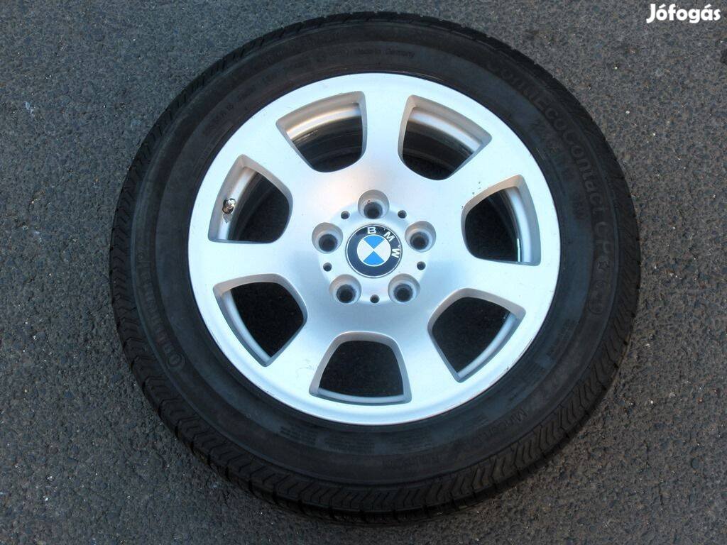 1db 16" BMW E60 gyári alufelni pótkerék 5x120 felni 225/55R16 gumi