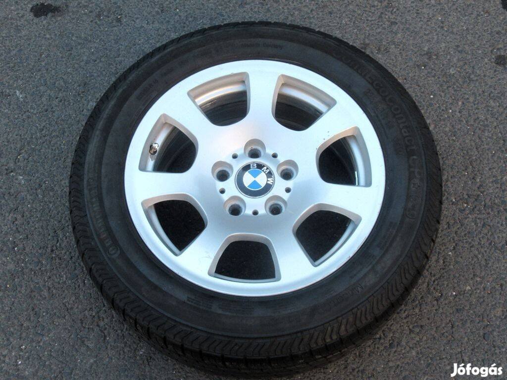 1db 16" BMW E60 gyári alufelni pótkerék 5x120 felni 225/55R16 gumi