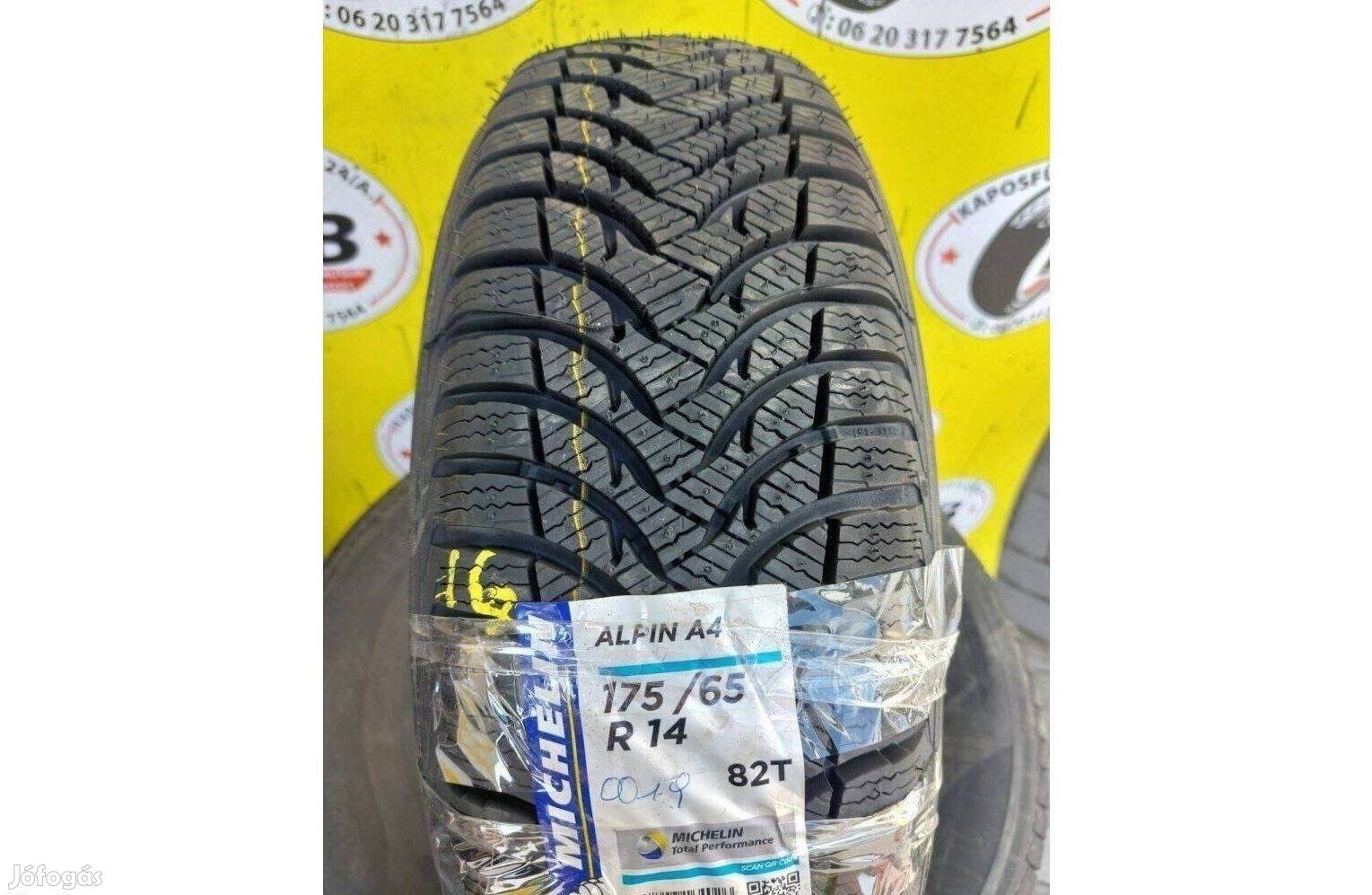 1db 175/65 r14 Új Michelin Alpin4 téli 2016 10000 Ft