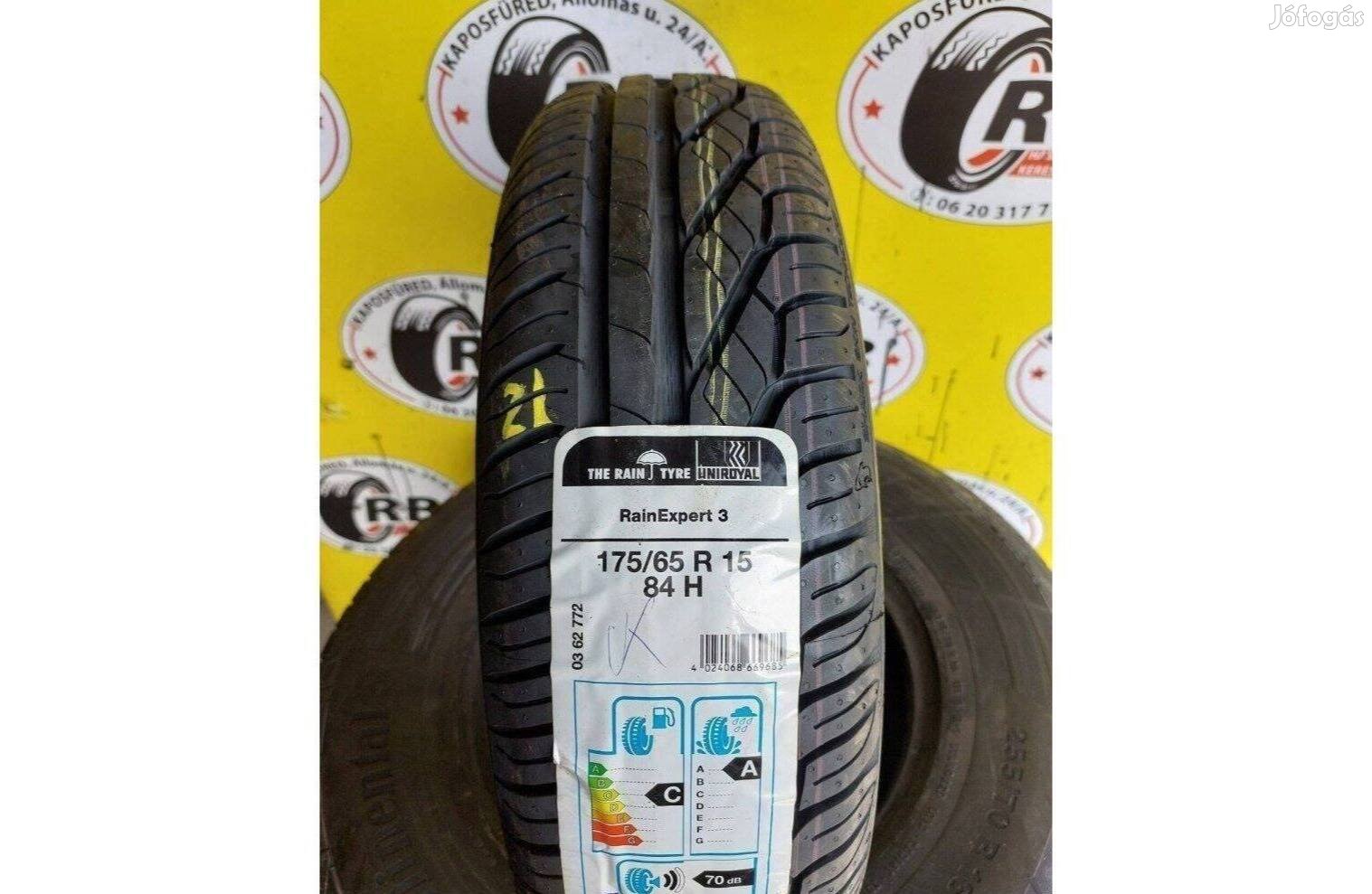 1db 175/65r15 Uniroyal Rainexpert3,,Évjarat:2021 18 000 Ft