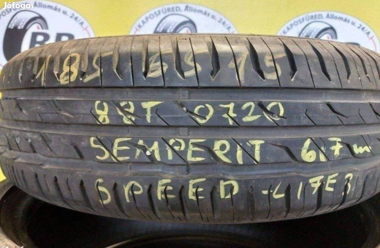 1db 185/65 r15 Semperit nyári 2020 6,7mm 10000 Ft