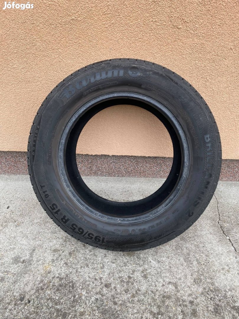 1db 195/65 R15 Barum nyári gumi 195 65 15
