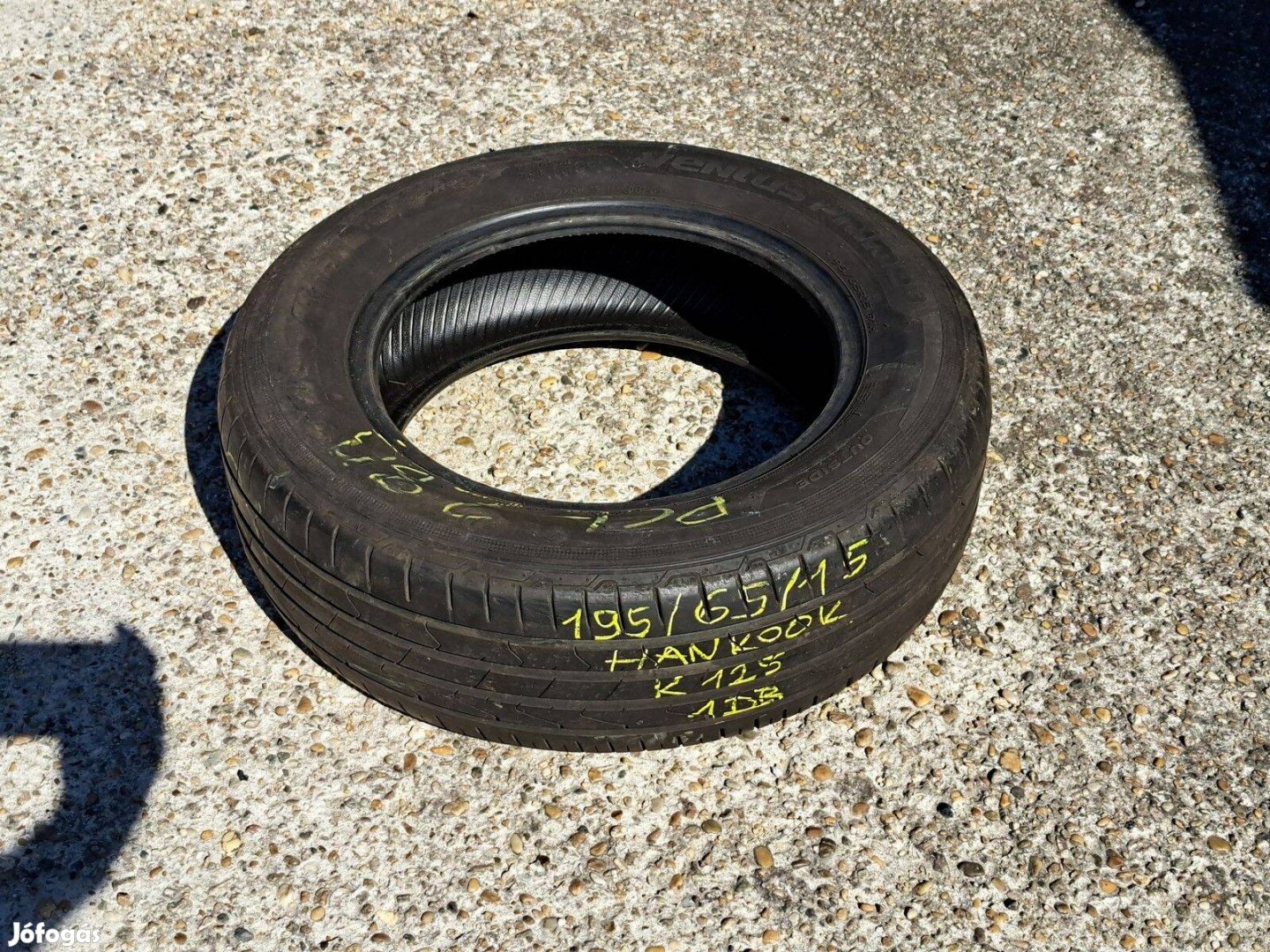 1db 195/65 R15 Hankook K125 nyári gumi 195/65R15