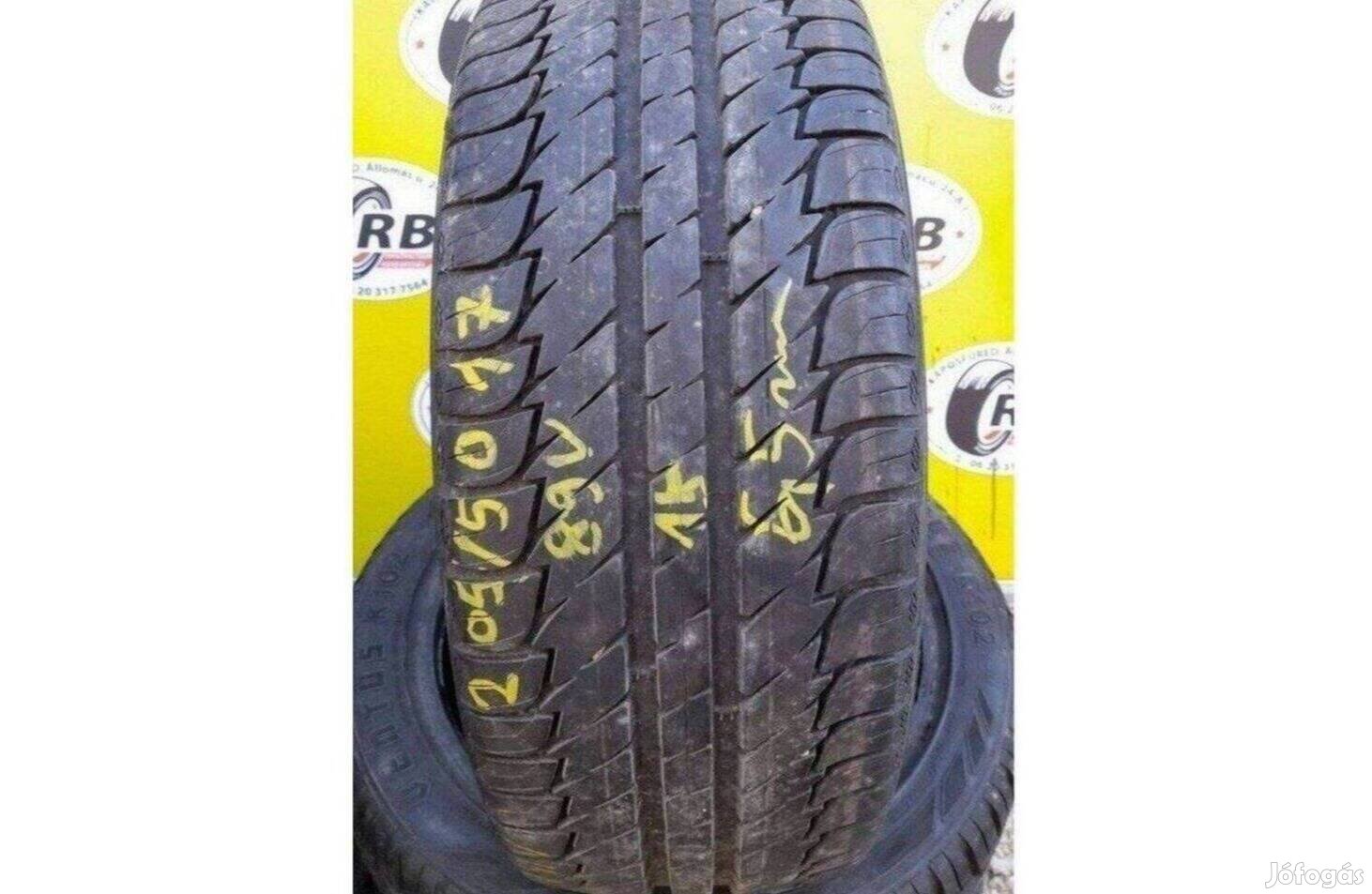 1db 205/50 r17 Kleber nyári 2015 6.5mm 12 500 Ft